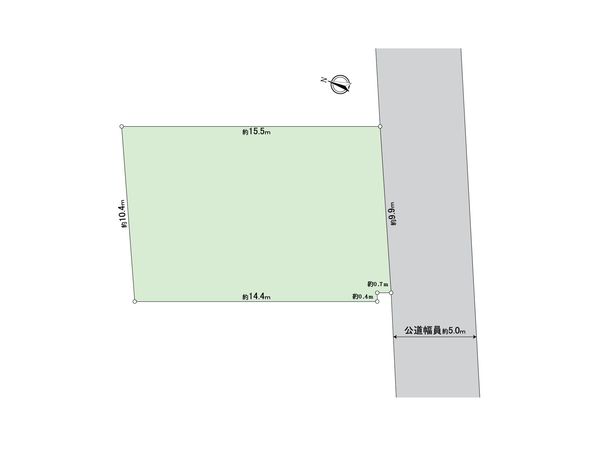 千葉市稲毛区長沼町 土地 区画図 千葉市稲毛区長沼町 土地 区画図
