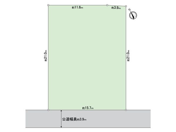 園生町土地 区画図 園生町土地 区画図