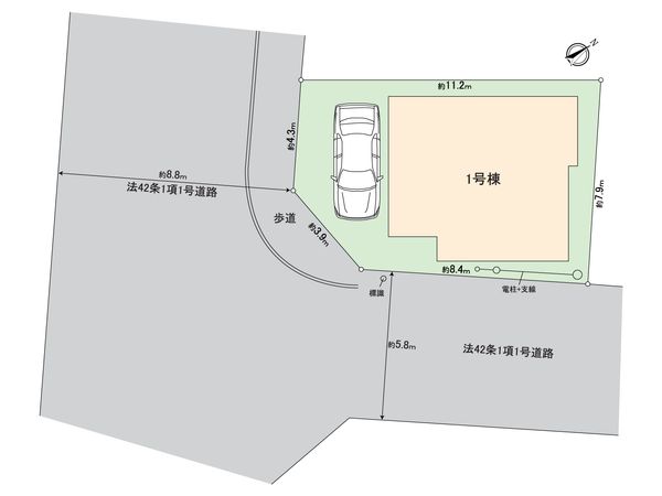 稲丘町新築戸建 24-1期 区画図 稲丘町新築戸建 24-1期 区画図