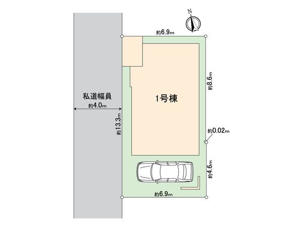 稲毛東1期 新築戸建 間取図(平面図) 稲毛東1期 新築戸建 間取図(平面図)