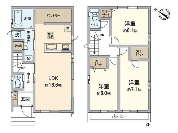 間取図(平面図)