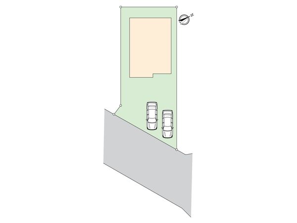 萩台町新築戸建 2号棟 区画図 萩台町新築戸建 2号棟 区画図