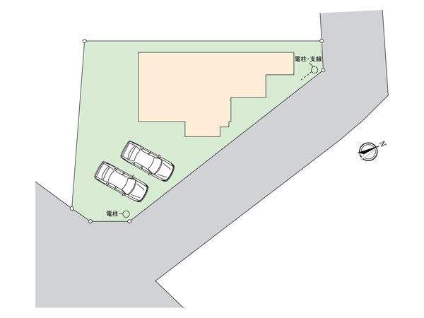 萩台町新築戸建 4号棟 区画図 萩台町新築戸建 4号棟 区画図