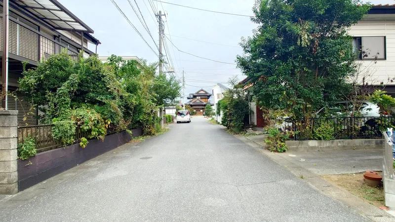 前面道路