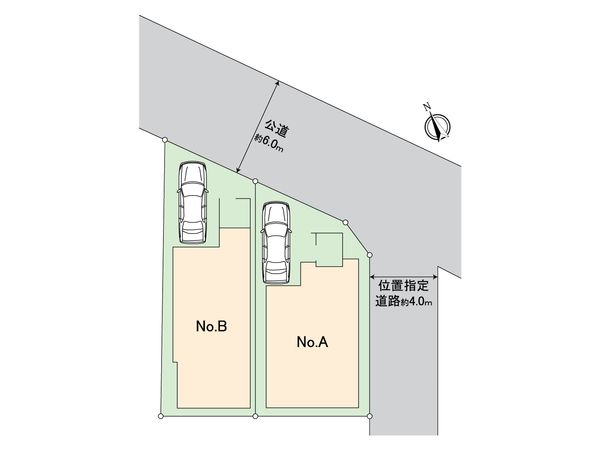 朝日ケ丘4丁目 新築戸建 全体区画図 朝日ケ丘4丁目 新築戸建 全体区画図