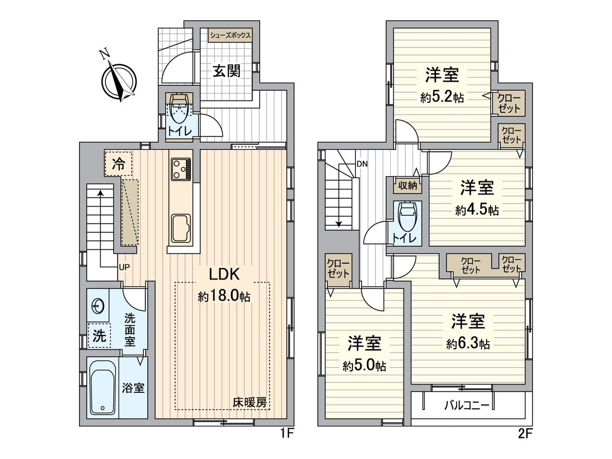 間取図(平面図)