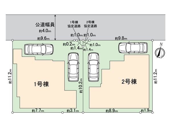 長沼町 2期 全体区画図 長沼町 2期 全体区画図