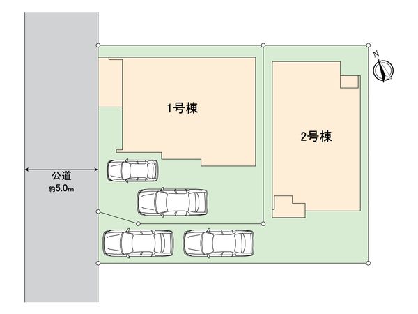 こてはし台2丁目2期 全体区画図 こてはし台2丁目2期 全体区画図