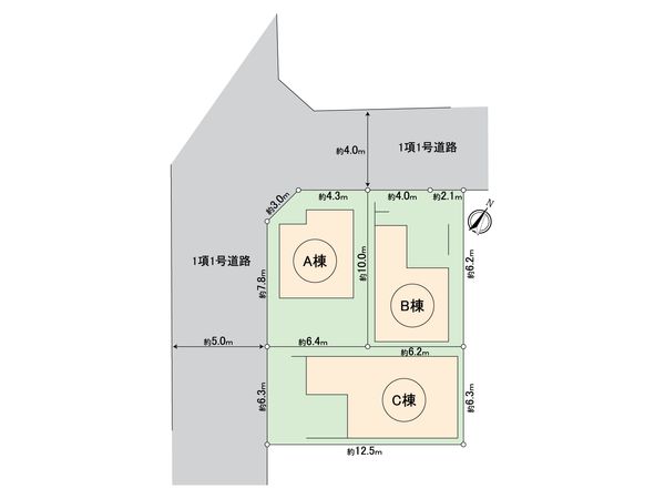 稲毛台町新築戸建 間取図(平面図)