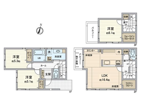 間取図(平面図)