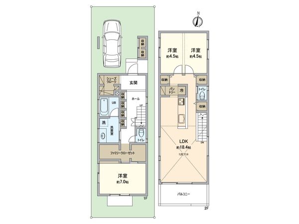 間取図(平面図)
