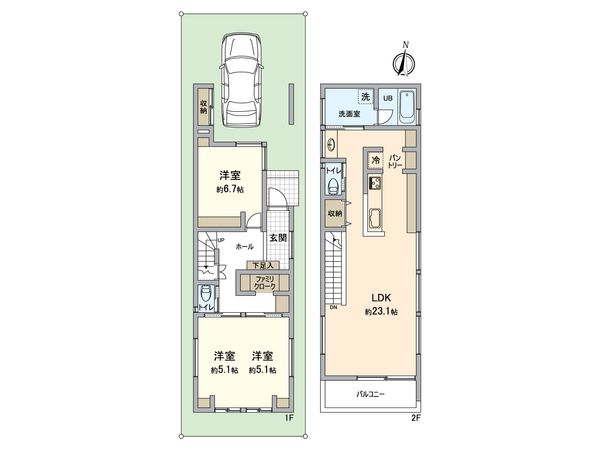 間取図(平面図)