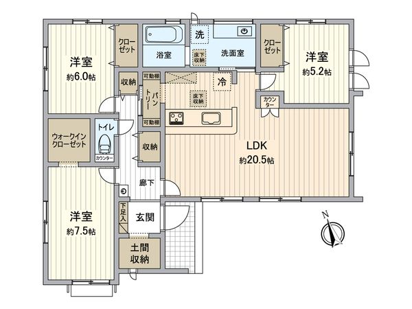 間取図(平面図)