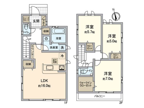 間取図(平面図)