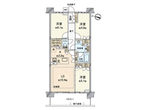 間取図(平面図)