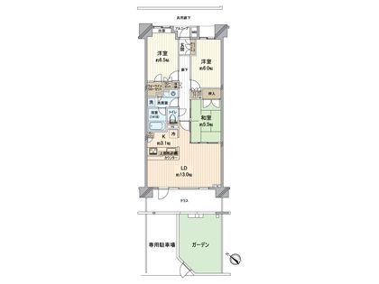 間取図(平面図) 間取図(平面図)