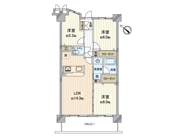 間取図(平面図)
