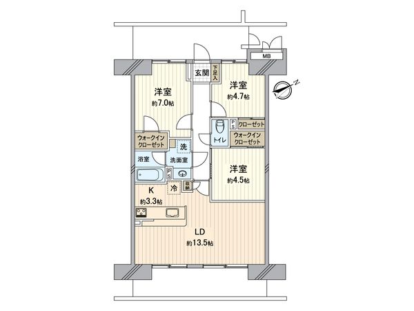 間取図(平面図)
