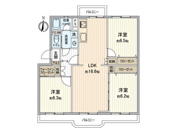 間取図(平面図)