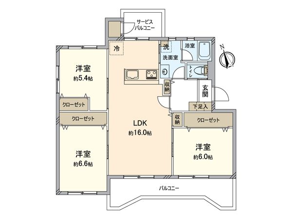 間取図(平面図)