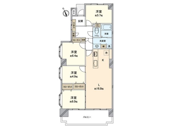 間取図(平面図)