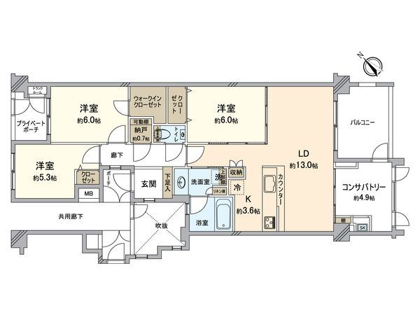 間取図(平面図)