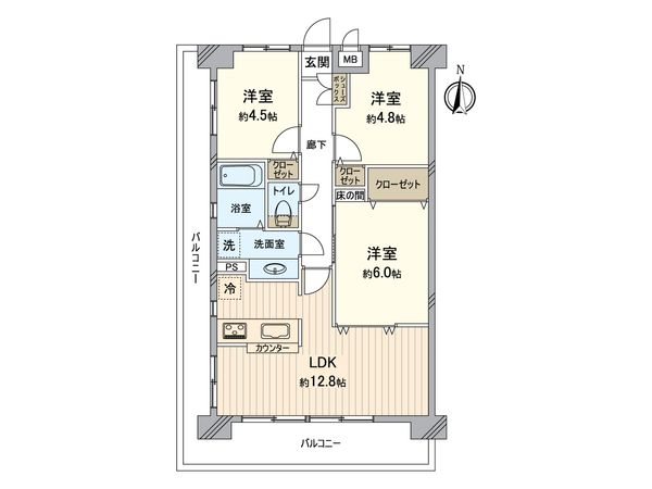 ヒューマンスクエア千葉山王 間取図(平面図) ヒューマンスクエア千葉山王 間取図(平面図)