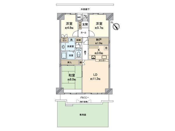 間取図(平面図)