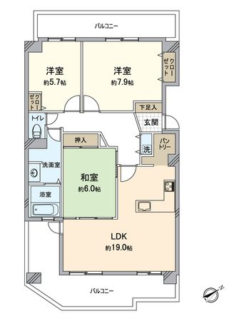 間取図(平面図)