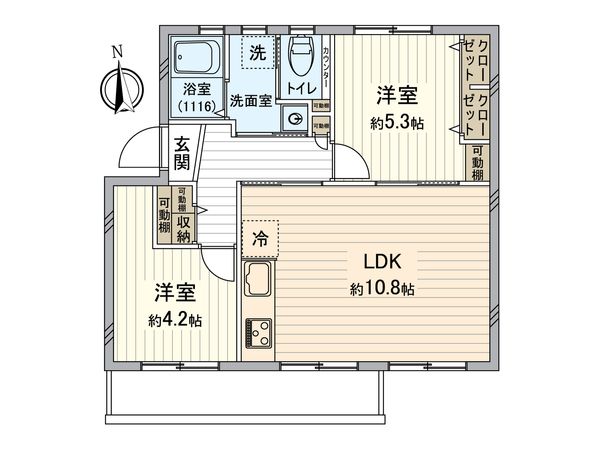間取図(平面図)