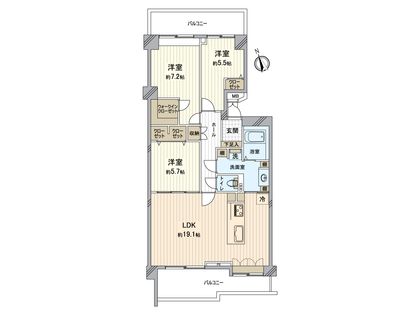 間取図(平面図)