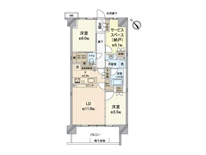 間取図(平面図)