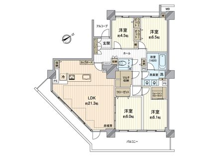 間取図(平面図)