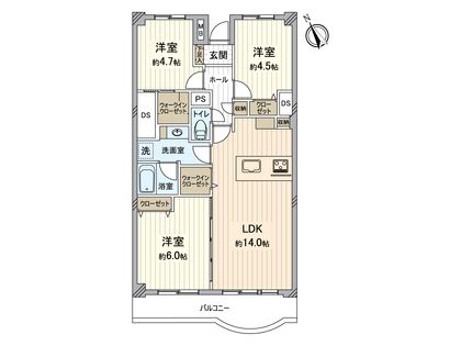 間取図(平面図)