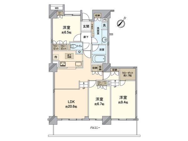 ベイマークスクエア マリナコートタワー 間取図(平面図) ベイマークスクエア マリナコートタワー 間取図(平面図)