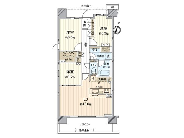 間取図(平面図)