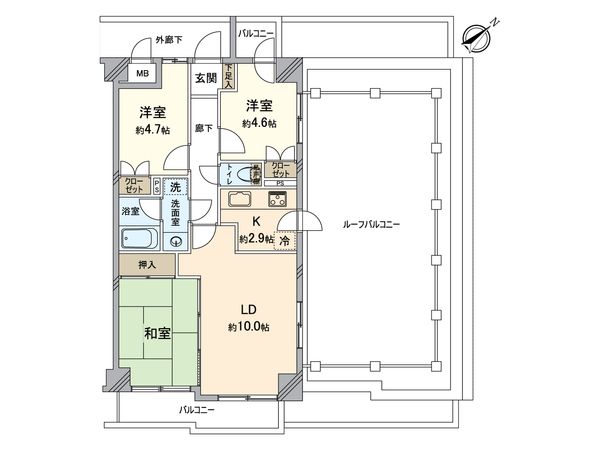 間取図(平面図)