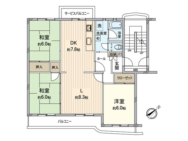 間取図(平面図)