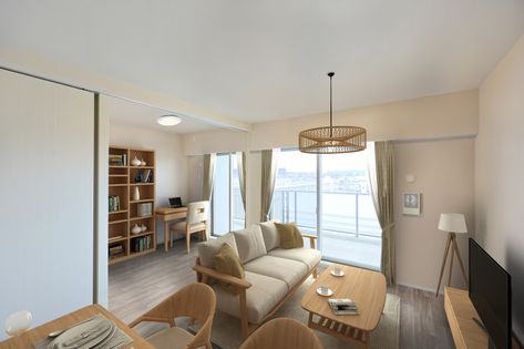 ルネ稲毛海岸グランマークス リビング