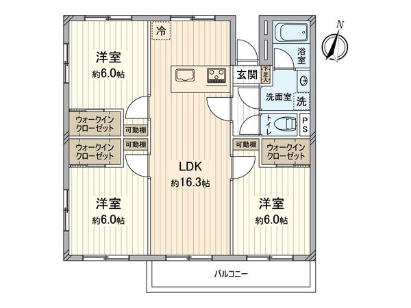 稲毛ファミールハイツ 2棟 間取図(平面図) 稲毛ファミールハイツ 2棟 間取図(平面図)