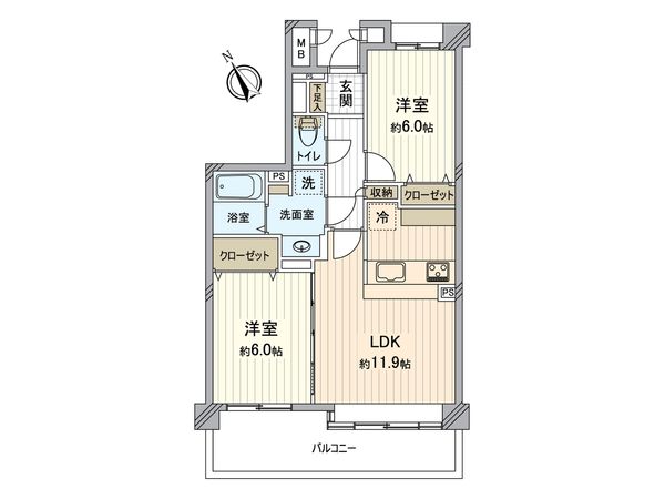 稲毛緑町ガーデンハウス 間取図(平面図) 稲毛緑町ガーデンハウス 間取図(平面図)