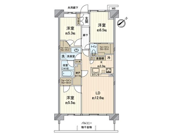 間取図(平面図)