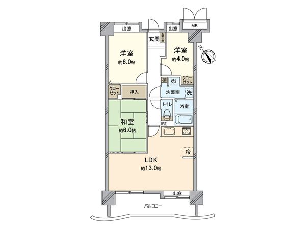 間取図(平面図)