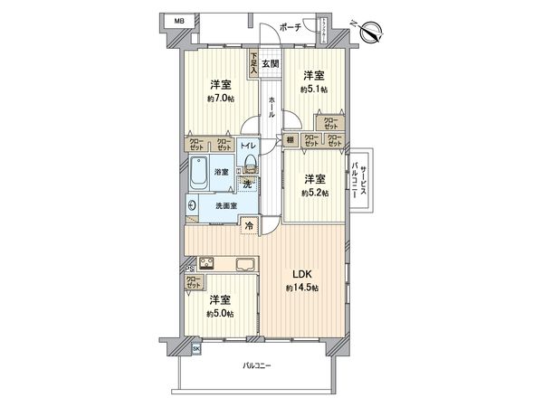 間取図(平面図)