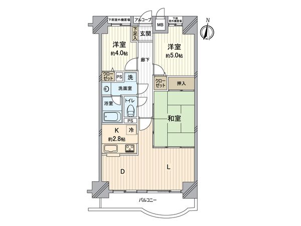 間取図(平面図)
