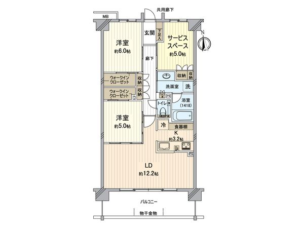 間取図(平面図)