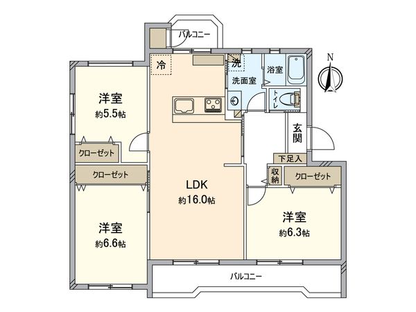 間取図(平面図)