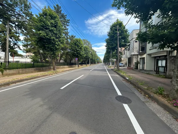 前面道路