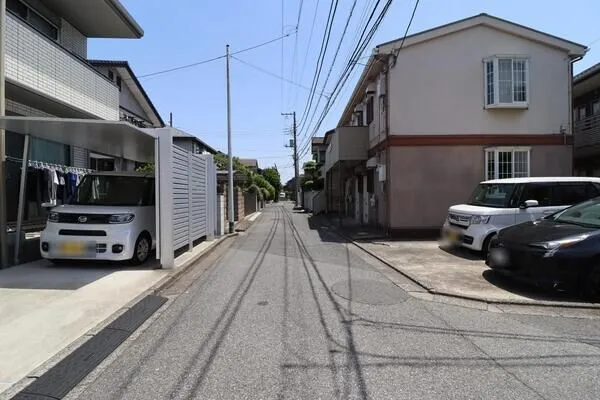 前面道路