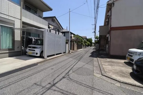 前面道路